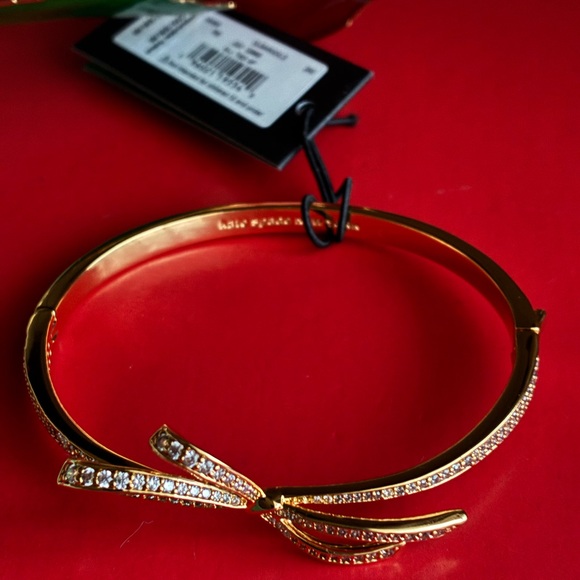 Kate Spade Bracelet,Kate Spade Gold Bow Accent Bracelet - Picture 4 of 8